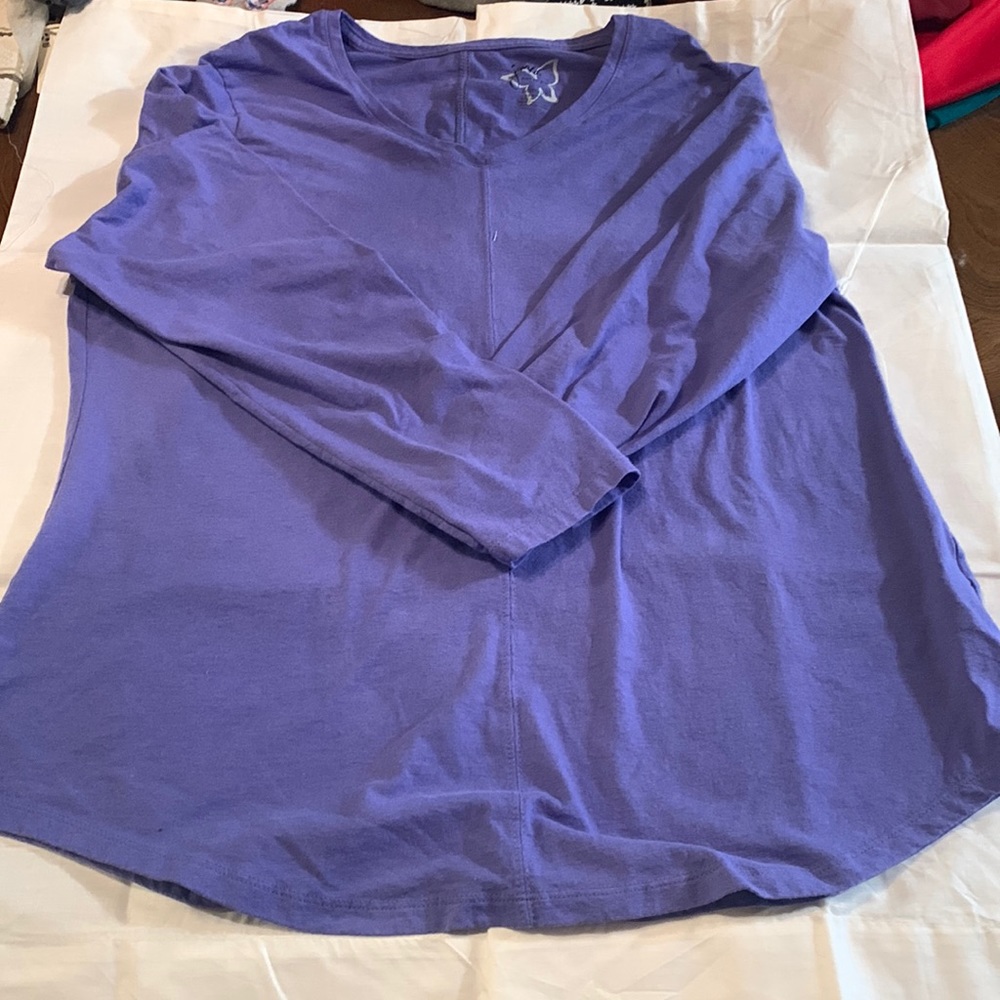 JMS 2XL (18/20) Long Sleeve shirt purplish in color